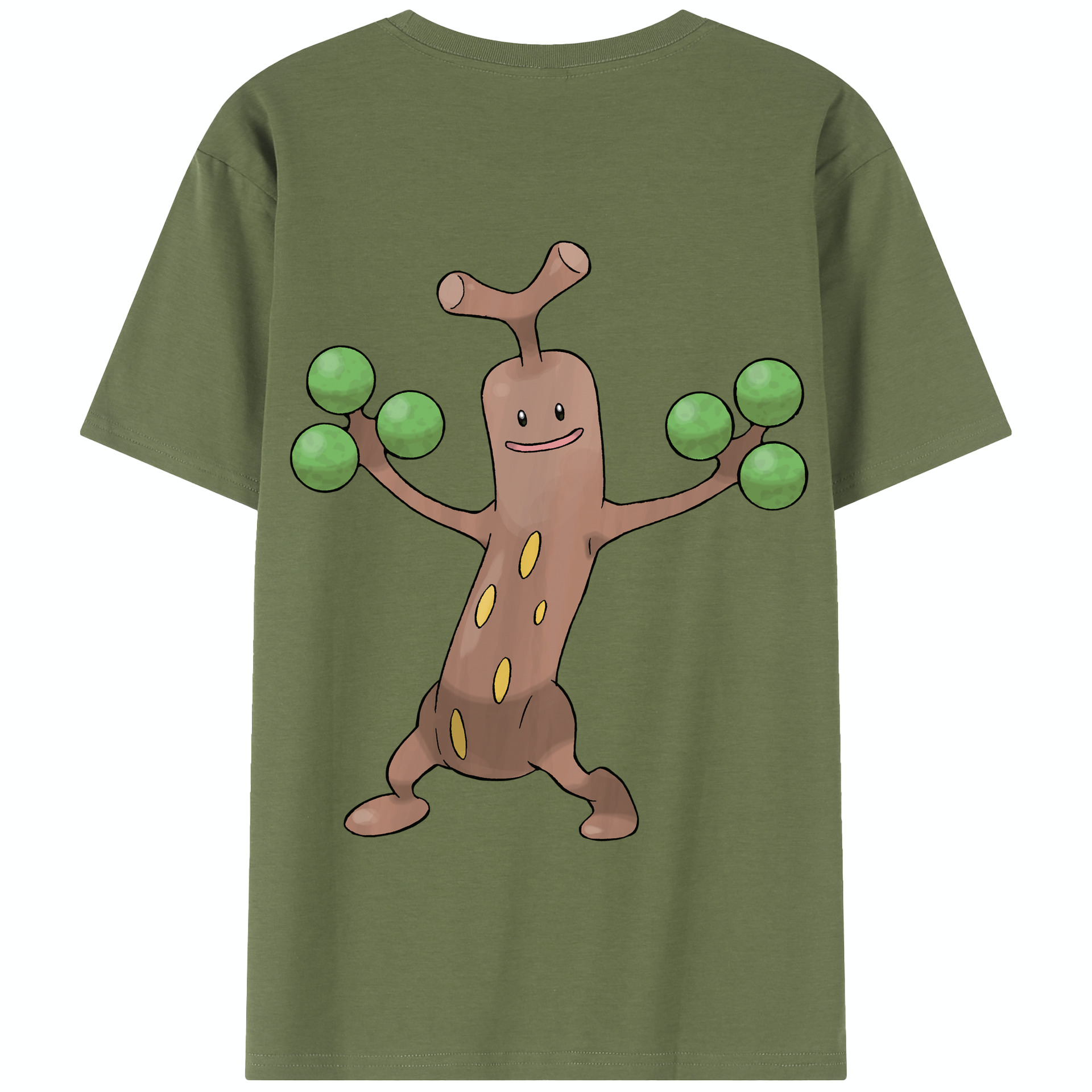 （画像用） ポケットモンスター Pokémon 綿100％半袖Tシャツ（背面プリント）